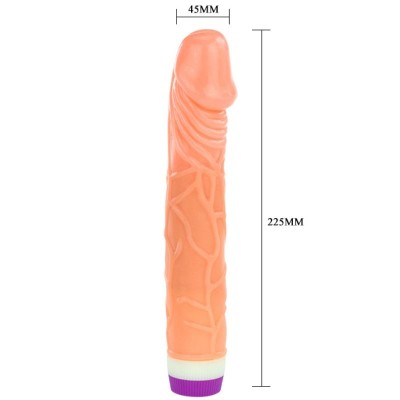 BAILE WAVES OF PLEASURE REALISTIC VIBRATING 22.5 CM - D-218749 - Dona Pimenta