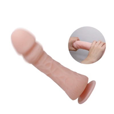 THE BIG PENIS DILDO  CON VIBRACION NATURAL 23.5 CM - D-218775 - Dona Pimenta