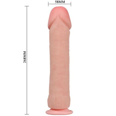 THE BIG PENIS DILDO REALISTICO NATURAL 26CM - D-218776 - Dona Pimenta