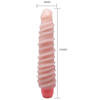 VIBRADOR ESPIRAL SENSUAL FLEXI VIBE 19,5 CM - D-218780 - Dona Pimenta