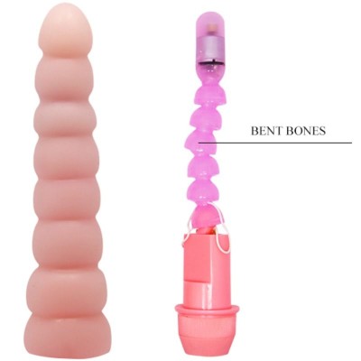 FLEXI VIBE SENSUAL SPINE VIBRADOR FLEXIBLE 19 CM - D-218781 - Dona Pimenta