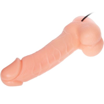 DONG DILDO REALISTICO VIBRACION Y ROTACION 20 CM - D-218799 - Dona Pimenta