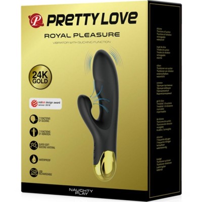 PRETTY LOVE SMART NAUGHTY PLAY VIBRACION Y SUCCION - D-219186 - Dona Pimenta