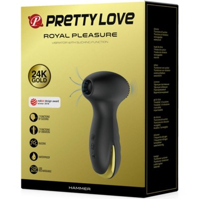 PRETTY LOVE SMART HAMMER VIBRACION Y SUCCION - D-219188 - Dona Pimenta