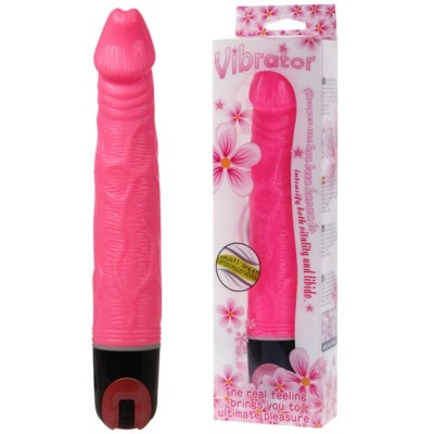 BAILE VIBRATOR MULTI-SPEED 21.5 CM PINK - D-219236 - Dona Pimenta