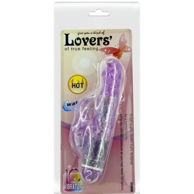 BAILE VIBRATORS  MULTIVELOCIDAD CON RABBIT LILA - D-219239 - Dona Pimenta