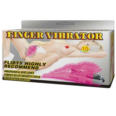 FINGER VIBRATOR MASAJEADOR ESTIMULANTE - D-219253 - Dona Pimenta