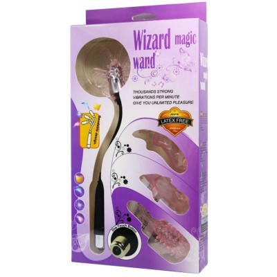 WIZARD MAGIC WAND ESTIMULADOR CON VIBRACION - D-219308 - Dona Pimenta