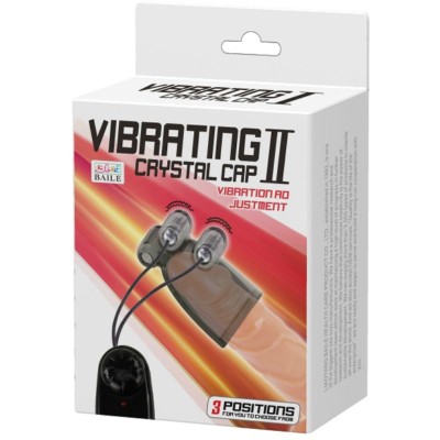 BAILE FUNDA VIBRADORA VIBRATING CRYSTAL CAP II - D-219384 - Dona Pimenta