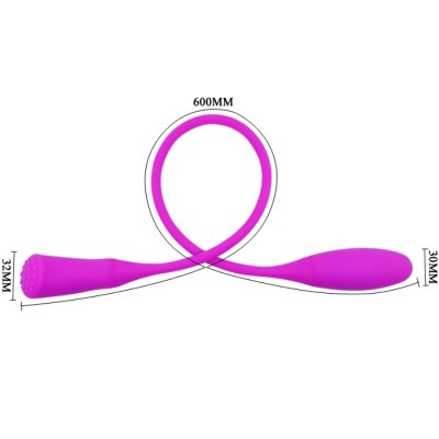 PRETTY LOVE SMART SNAKY VIBE VIBRADOR 2 MOTORES - D-219438 - Dona Pimenta