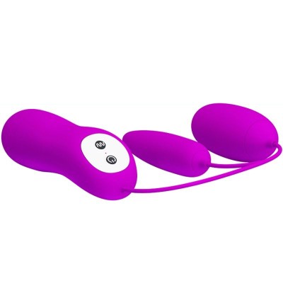 PRETTY LOVE IRMA HUEVO VIBRADOR DOBLE - D-219486 - Dona Pimenta