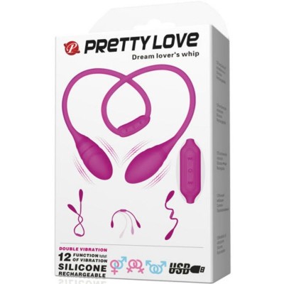 PRETTY LOVE ESTIMULADOR UNISEX DREAM LOVER'S WHIP - D-219601 - Dona Pimenta