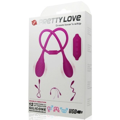 PRETTY LOVE ESTIMULADOR UNISEX DREAM LOVER'S WHIP 2 - D-219602 - Dona Pimenta