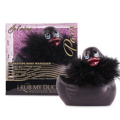 I RUB MY DUCKIE 2.0 | PARIS (PRETO) - D-219961 - Dona Pimenta