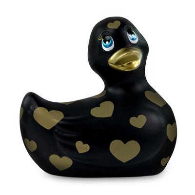 I RUB MY DUCKIE 2.0 | ROMANCE (PRETO E OURO) - D-219966 - Dona Pimenta