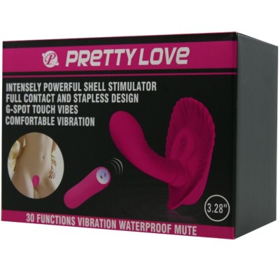 PRETTY LOVE CONCHA ESTIMULADORA CONTROL REMOTO - D-220005 - Dona Pimenta