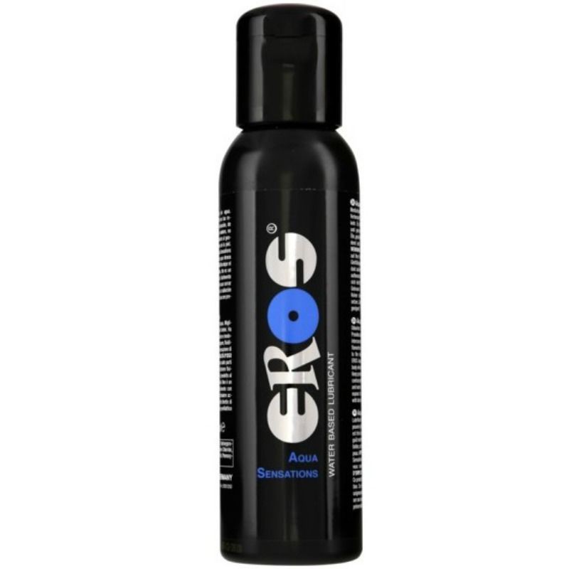 LUBRIFICANTE À BASE DE ÁGUA EROS AQUA SENSATIONS 250 ML - D-220513 - Dona Pimenta