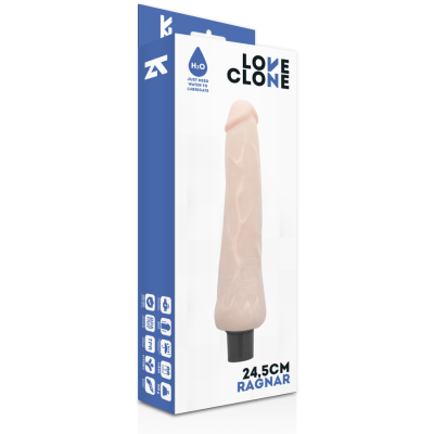 LOVECLONE RAGNAR AUTO-LUBRIFICAÇÃO VIBRADOR 24,5 CM - D-220068 - Dona Pimenta