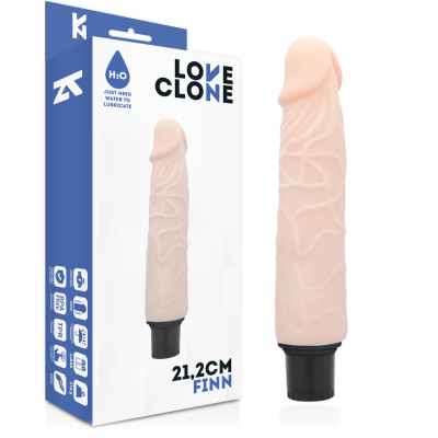 LOVECLONE FINN AUTO-LUBRIFICAÇÃO VIBRADOR 21,2 CM - D-220069 - Dona Pimenta