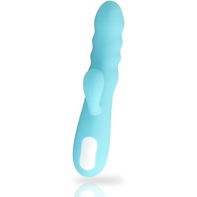 MIA - VIBRADOR GIRATÓRIO EIFFEL TURQUOISE BLUE - D-220221 - Dona Pimenta