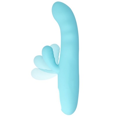 MIA - VIBRADOR GIRATÓRIO EIFFEL TURQUOISE BLUE - D-220221 - Dona Pimenta