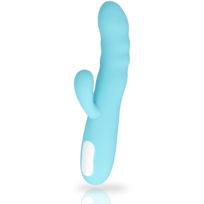 MIA - VIBRADOR GIRATÓRIO EIFFEL TURQUOISE BLUE - D-220221 - Dona Pimenta