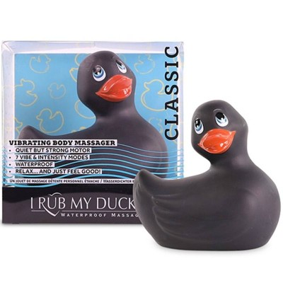 I RUB MY DUCKIE CLASSIC VIBRATING DUCK BLACK - D-220228 - Dona Pimenta