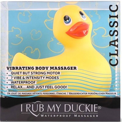 I RUB MEU PATO CLÁSSICO PATO VIBRANTE AMARELO - D-220230 - Dona Pimenta