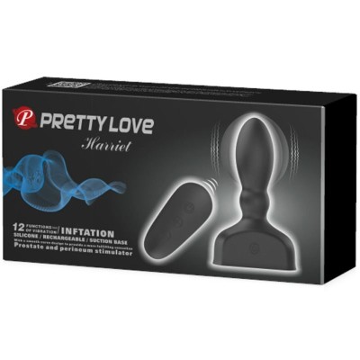 PRETTY LOVE  MARRIEL PROSTATICO VIBRADOR E INFLABLE - D-220349 - Dona Pimenta