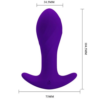 PRETTY LOVE VIBRADOR ANAL  LILA - D-220375 - Dona Pimenta