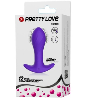 PRETTY LOVE VIBRADOR ANAL  LILA - D-220375 - Dona Pimenta