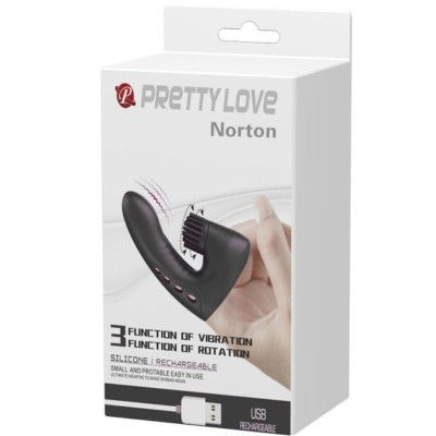 PRETTY LOVE NORTON DEDAL CON VIBRACIÓN ROTACIÓN - D-220379 - Dona Pimenta