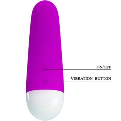 PRETTY LOVE LUTHER MINIVIBRADOR 30 MODOS VIBRACION - D-220434 - Dona Pimenta