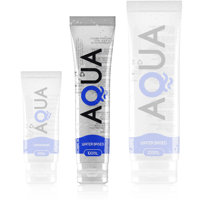 AQUA QUALITY - LUBRIFICANTE À BASE DE ÁGUA 100 ML - Dona Pimenta