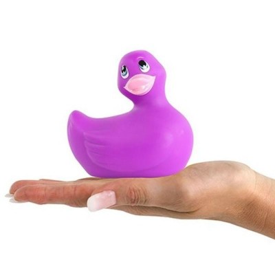 I RUB MY DUCKIE CLASSIC VIBRATING DUCK ROXO - D-220496 - Dona Pimenta