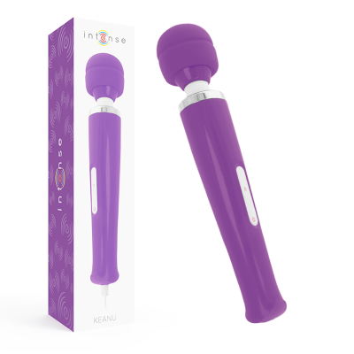 INTENSO KEANU VIBRANDO POWER WAND PURPLE - D-221062 - Dona Pimenta