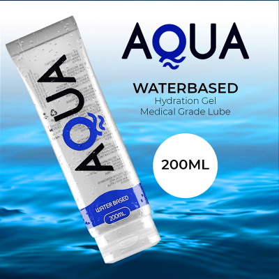 AQUA QUALITY - LUBRICANTE BASE DE AGUA 200 ML - D-227079 - Dona Pimenta