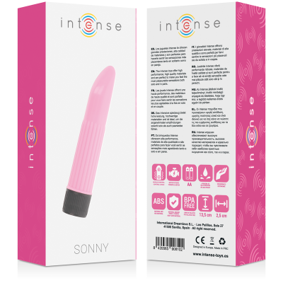 INTENSE SONNY VIBRATOR PINK - D-221088 - Dona Pimenta