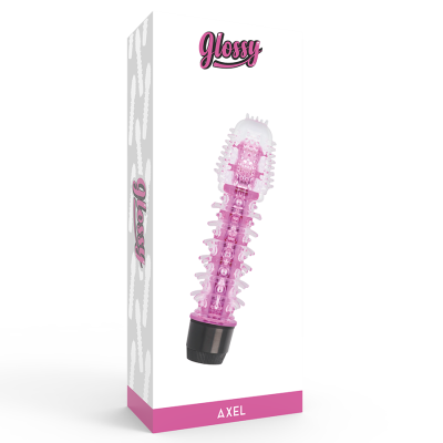 GLOSSY AXEL VIBRADOR ROSA - D-221095 - Dona Pimenta