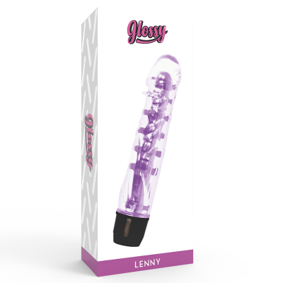 GLOSSY LENNY VIBRADOR LILA - D-221097 - Dona Pimenta