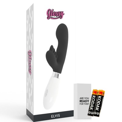 GLOSSY ELVIS RABBIT NEGRO - D-221100 - Dona Pimenta