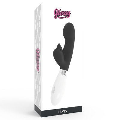 GLOSSY ELVIS RABBIT NEGRO - D-221100 - Dona Pimenta