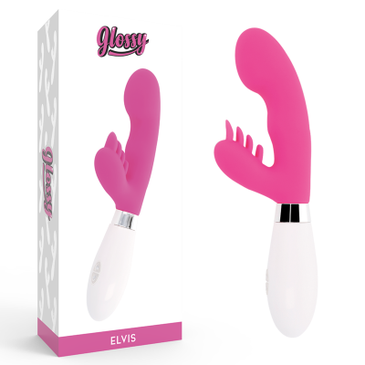 GLOSSY RABBIT ELVIS ROSA - D-221101 - Dona Pimenta