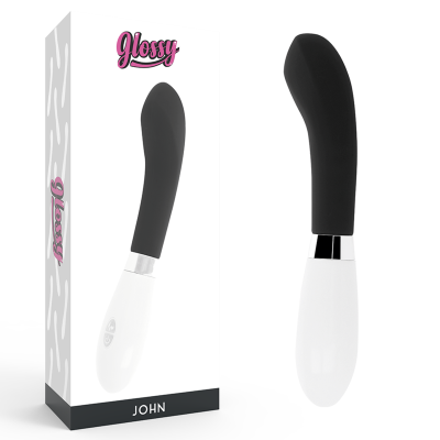 GLOSSY JOHN VIBRADOR NEGRO - D-221106 - Dona Pimenta