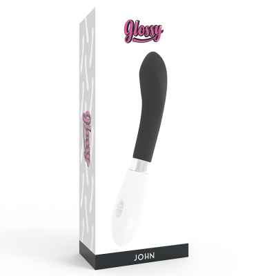 GLOSSY JOHN VIBRADOR NEGRO - D-221106 - Dona Pimenta