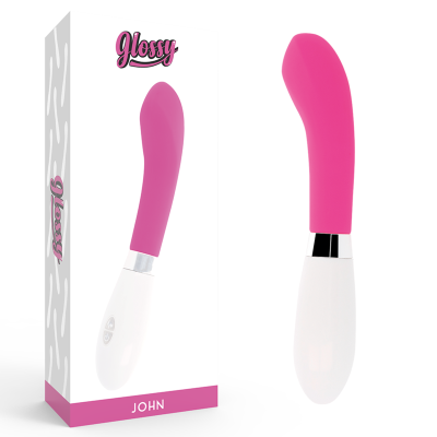 GLOSSY JOHN VIBRADOR ROSA - D-221107 - Dona Pimenta