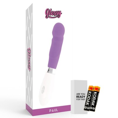 GLOSSY PAUL VIBRADOR LILA - D-221108 - Dona Pimenta