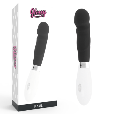 GLOSSY PAUL VIBRADOR NEGRO - D-221109 - Dona Pimenta