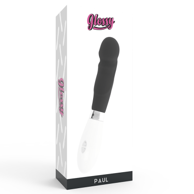 GLOSSY PAUL VIBRADOR NEGRO - D-221109 - Dona Pimenta