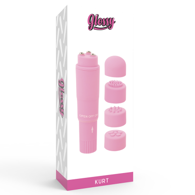 GLOSSY POCKET  KURT MASAJEADOR ROSA - D-221113 - Dona Pimenta